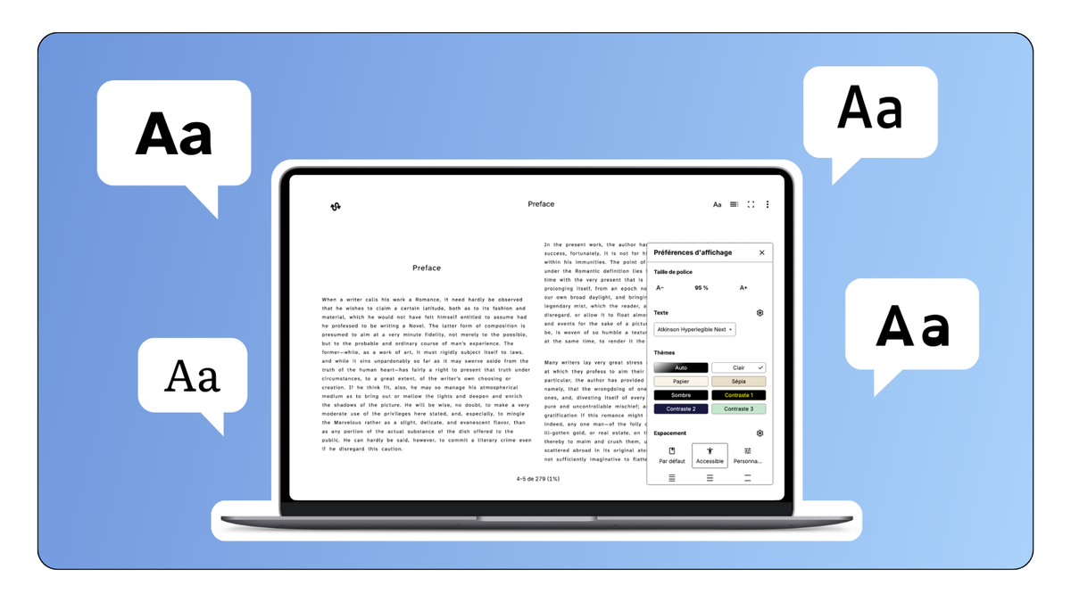 Using custom fonts with Readium Web